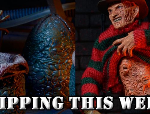 Shipping this Week: Alien Egg Carton and Dream Warriors Freddy 8″ Clothed Action Figure!