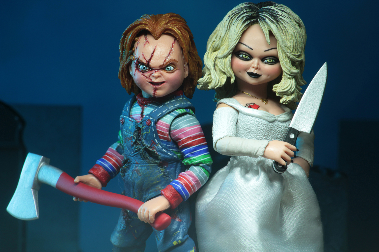 Bride of Chucky – 7″ Scale Action Figures – Ultimate Chucky & Tiffany 2