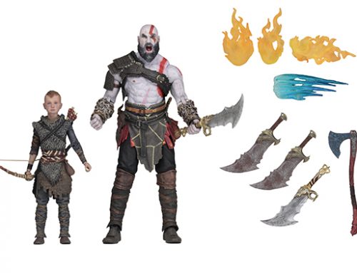 DISCONTINUED – God of War (2018) – 7″ Scale Action Figure – Ultimate Kratos & Atreus 2-Pack