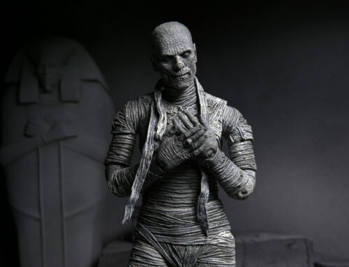 Universal Monsters – 7″ Scale Action Figure – Ultimate Mummy (Black & White)