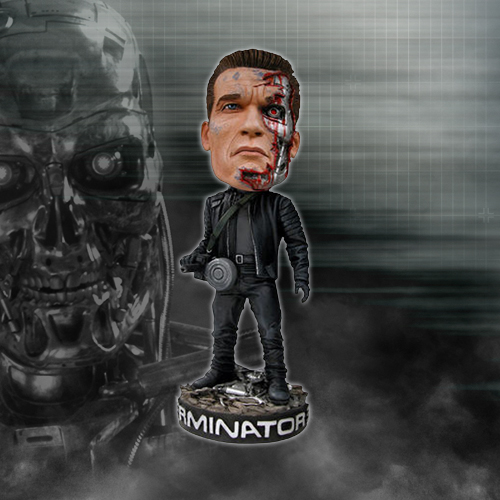 NECAOnline.com | Terminator 3 - Head Knocker - T3 Battle Damaged **DISCONTINUED**