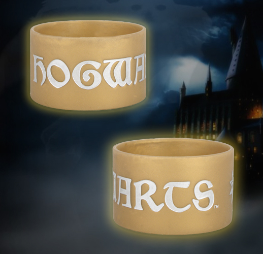 NECAOnline.com | DISCONTINUED - Harry Potter DH2 - Thick Silicone Bracelet - Hogwarts and Star