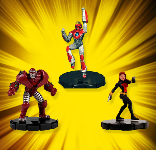 NECAOnline.com | HeroClix - Marvel - Classics - Iron Man & Black Widow (3figs) **DISCONTINUED**