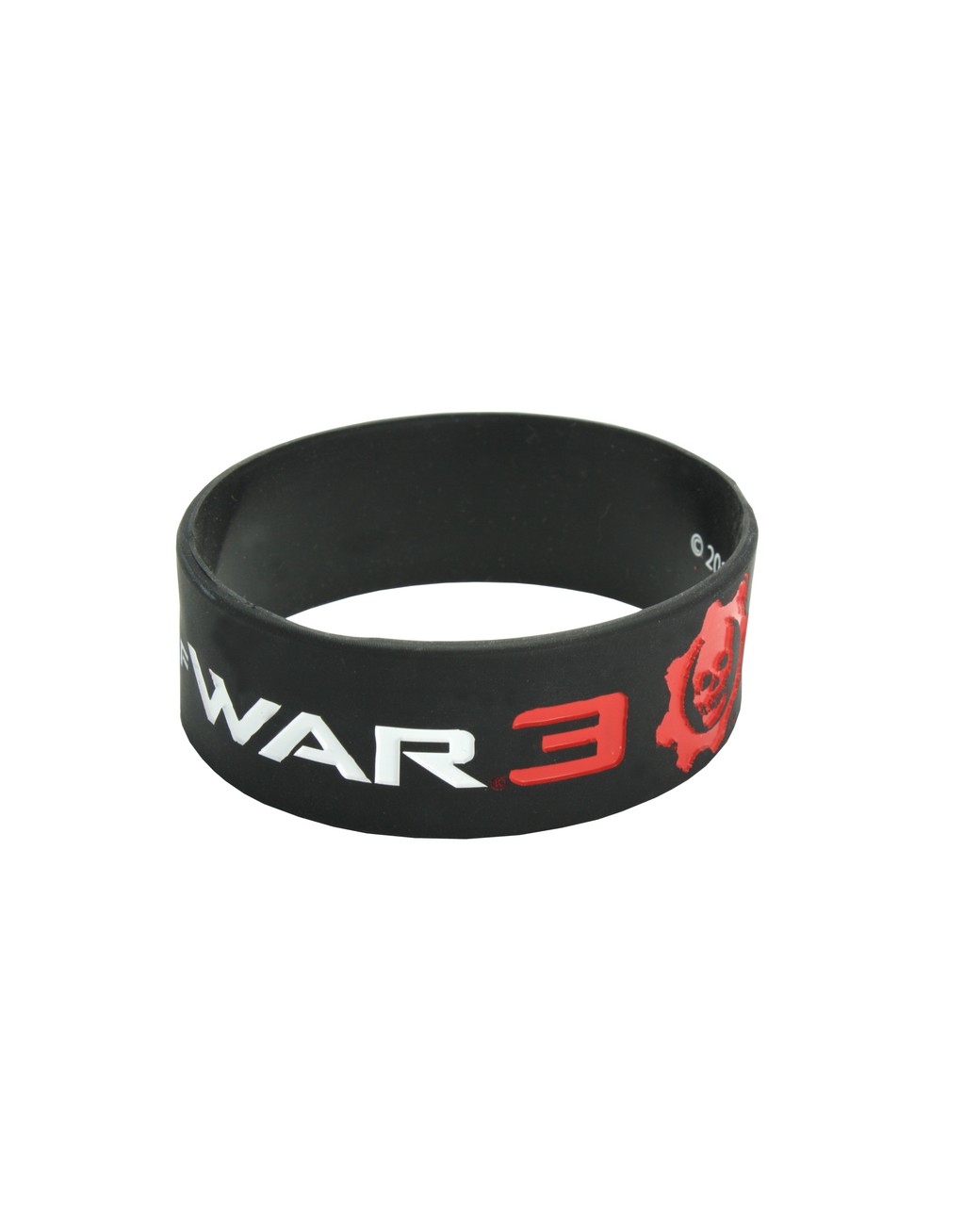 NECAOnline.com | Gears of War 3 – Rubber Bracelet – Logo and Omen ***DISCONTINUED***