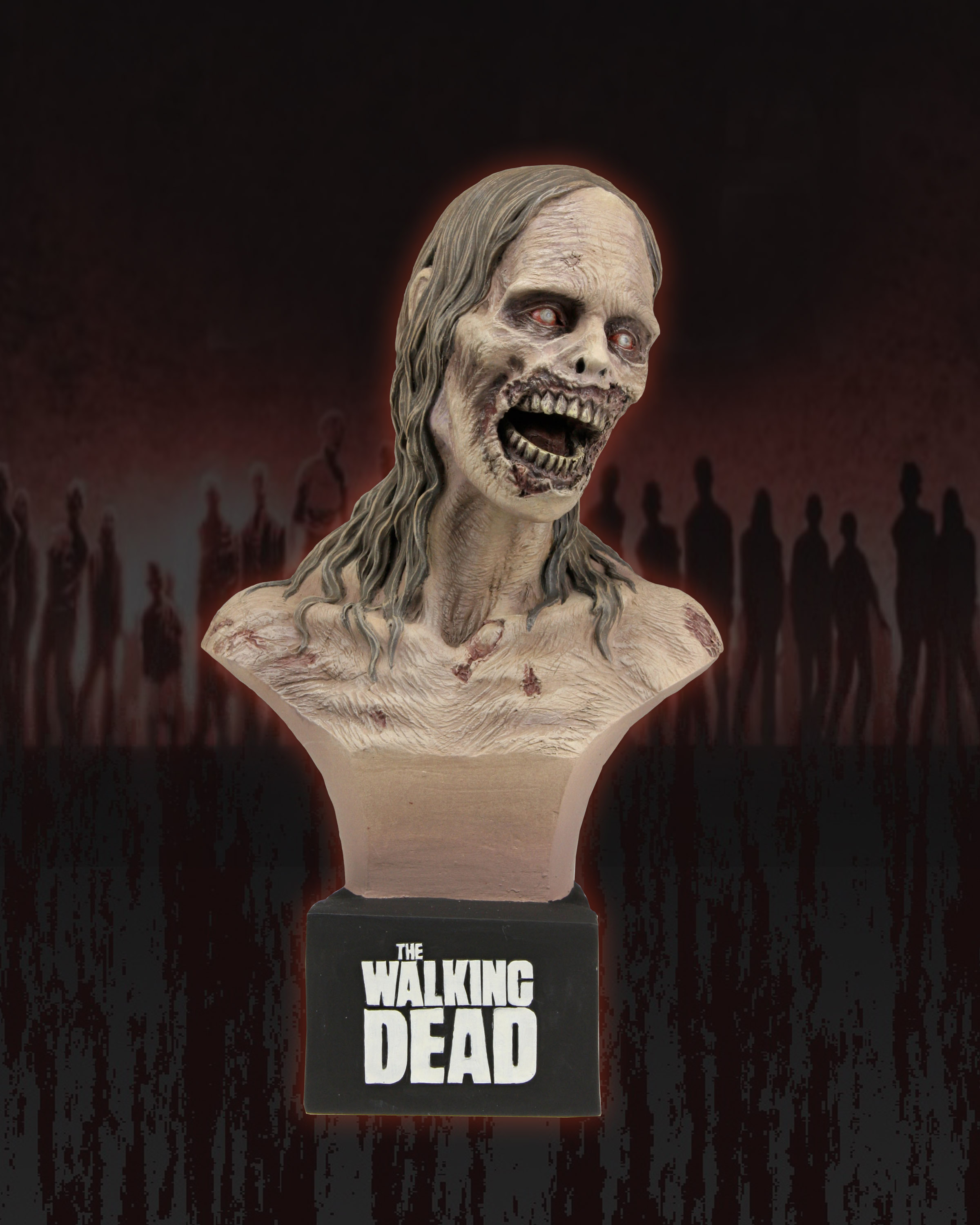 NECAOnline.com | The Walking Dead - Bust - C Bicycle Girl Zombie - DISCONTINUED