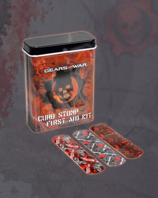 NECAOnline.com | Gears of War 3 – Curb Stomp First Aid Kit – Crimson Omen ***DISCONTINUED***