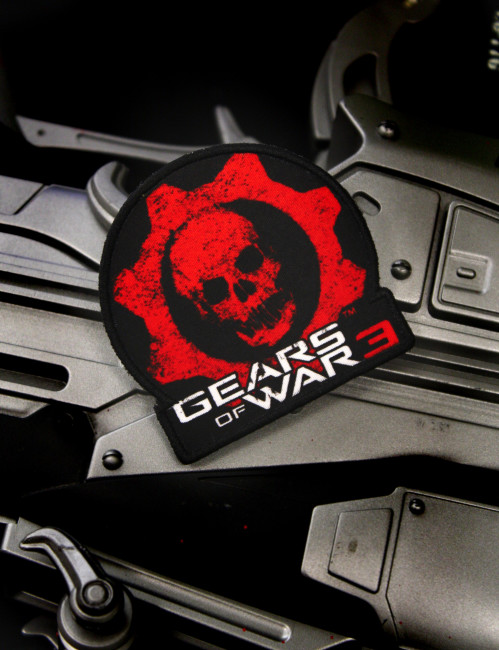 NECAOnline.com | Gears of War 3 – Patch – Logo ***DISCONTINUED***