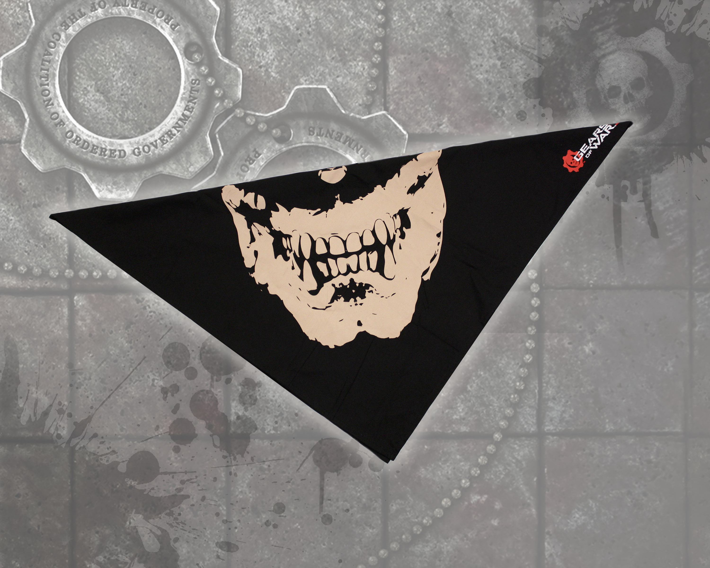 NECAOnline.com | Gears of War 3 - Bandana - Locust Face ***DISCONTINUED***