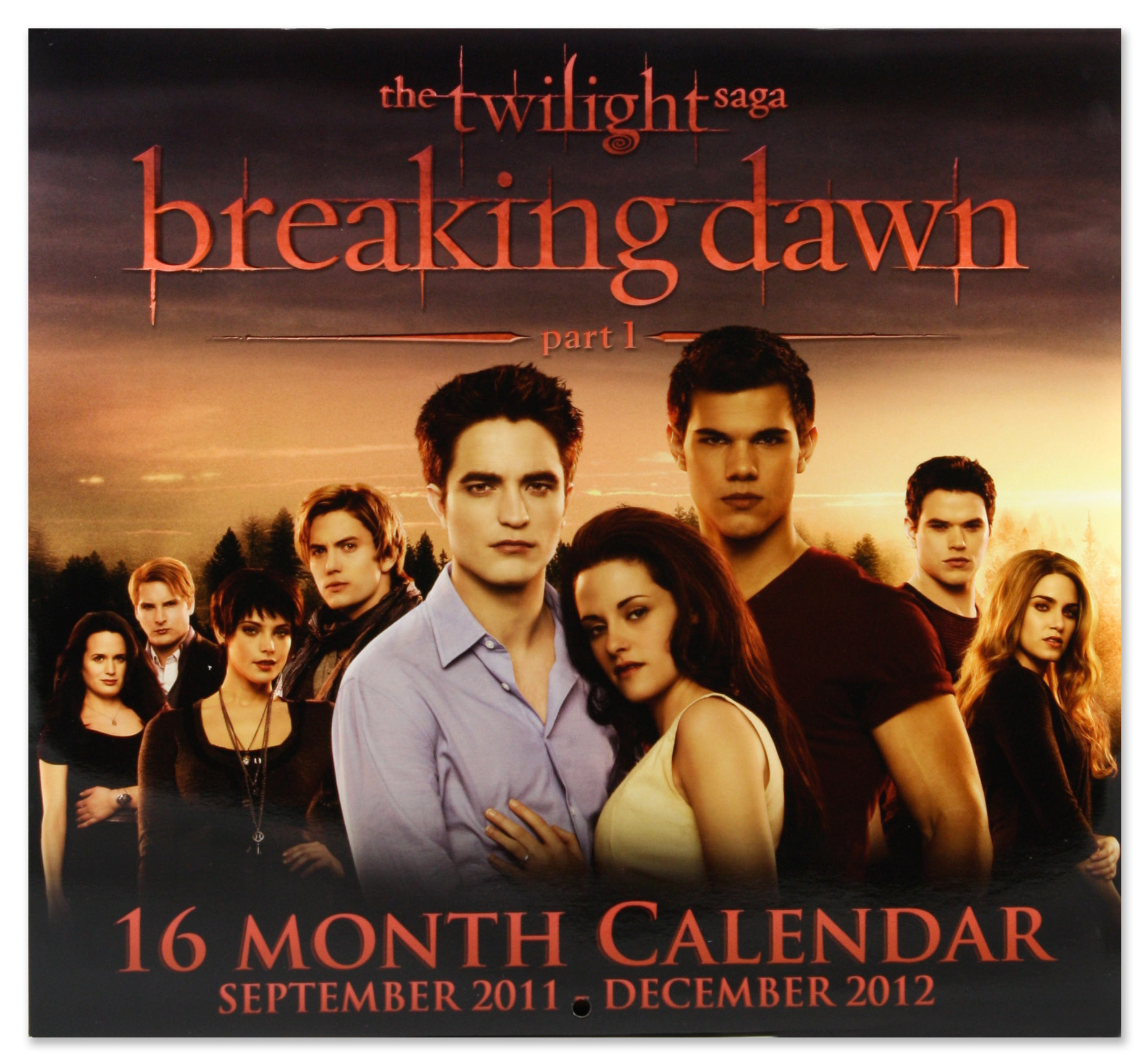 NECAOnline.com | Breaking Dawn - Calendar - 2012 **DISCONTINUED**