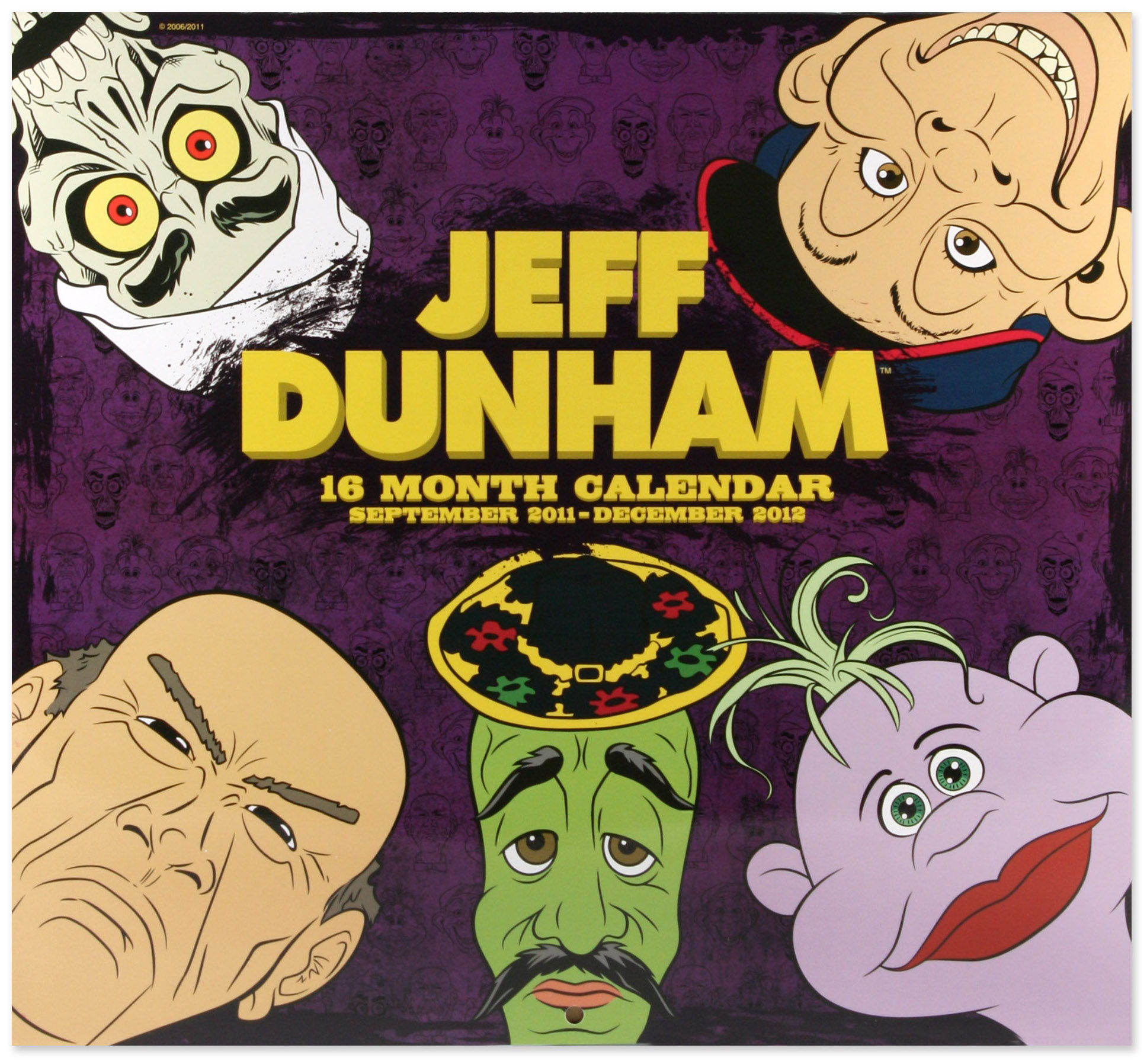 NECAOnline.com | Jeff Dunham - Calendar - 2012 **DISCONTINUED**