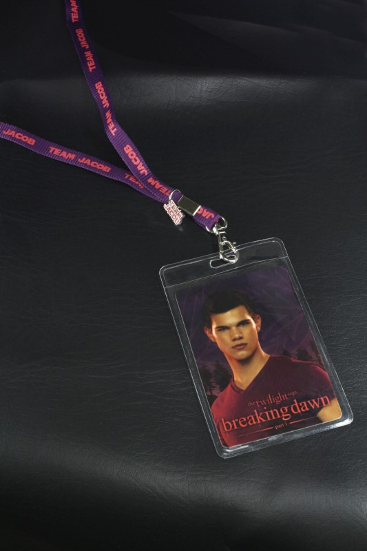 NECAOnline.com | Twilight: Breaking Dawn – Team Jacob Lanyard with Charm ***DISCONTINUED***
