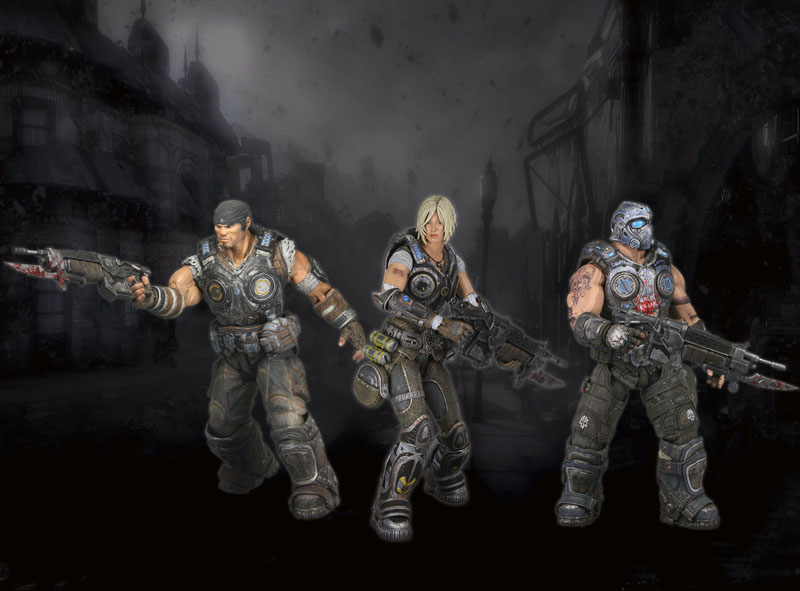 NECAOnline.com | Gears of War 3 - 7" Action Fig - Series 1 Assortment (Case 14) **DISCONTINUED**
