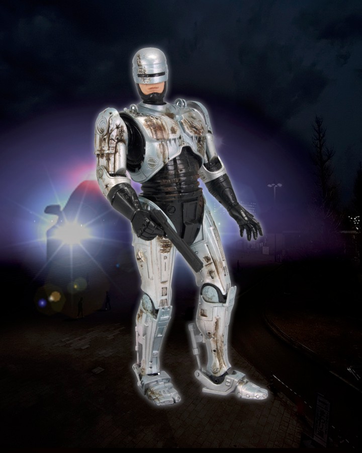 NECAOnline.com | Robocop - 7" Action Figure - Battle Damaged Robocop **DISCONTINUED**