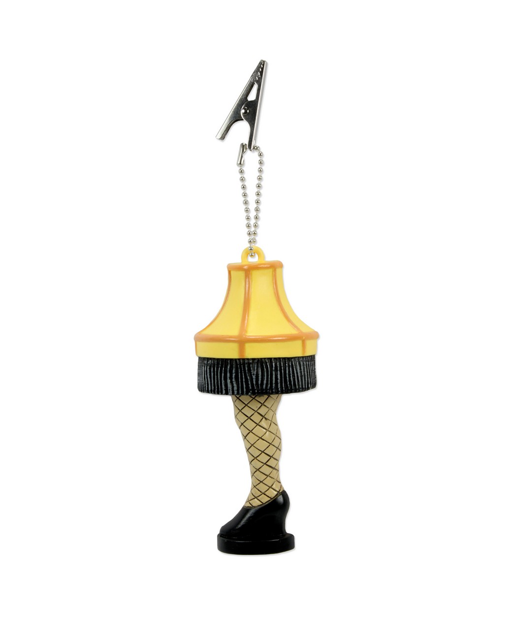 NECAOnline.com | DISCONTINUED - A Christmas Story – Hanging Clip With Sound – Leg Lamp