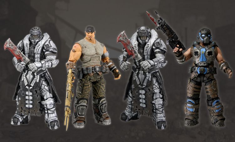 NECAOnline.com | Gears of War 3 - 7 " Deluxe Scale Action Figure - Series 3  Assortment ***DISCONTINUED***