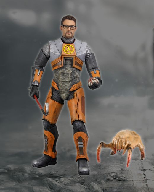 NECAOnline.com | Half-Life 2 - 7" Scale Figure - Gordon Freeman
