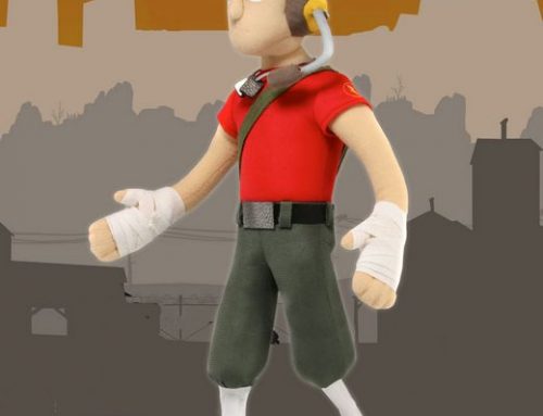DISCONTINUED – Team Fortress 2 – 13″ Plush – Scout