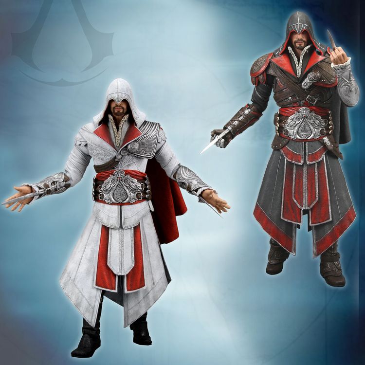 NECAOnline.com | Assassin's Creed Brotherhood - 7" Action Figure - Ezio hooded Assortment **DISCONTINUED**