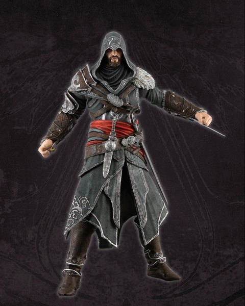 Assassins Creed Revelations Ezio 7" Action Figure Video Game 
