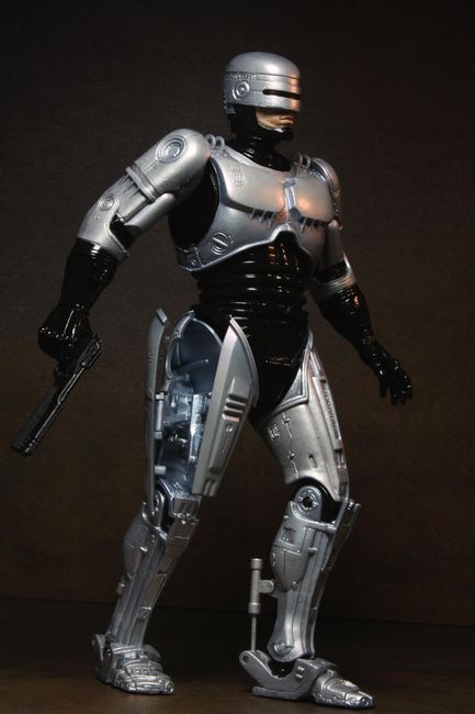 NECAOnline.com | Now Shipping: Spring-Loaded Holster Robocop - See it in Action!