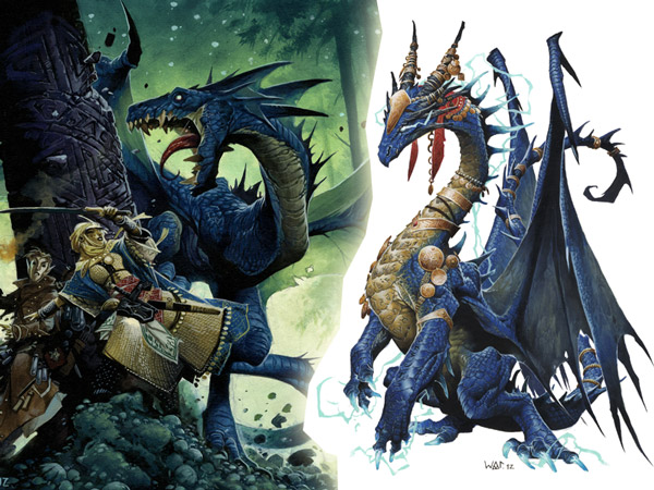 NECAOnline.com | Pathfinder Battles: Shattered Star - Gargantuan Blue Dragon