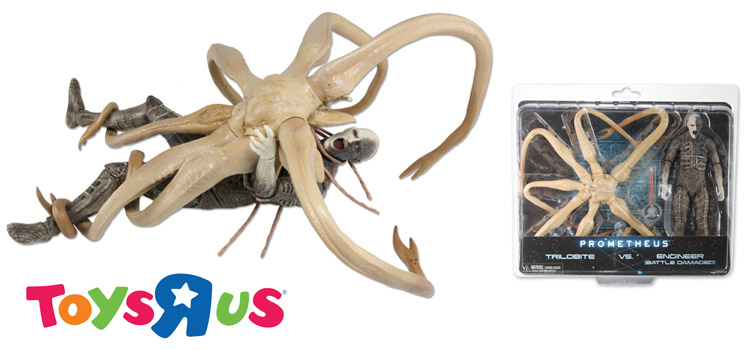 NECAOnline.com | Coming Soon: Prometheus Battle Damaged Engineer vs. Trilobite 2-Pack is Toys 'R' Us Exclusive!