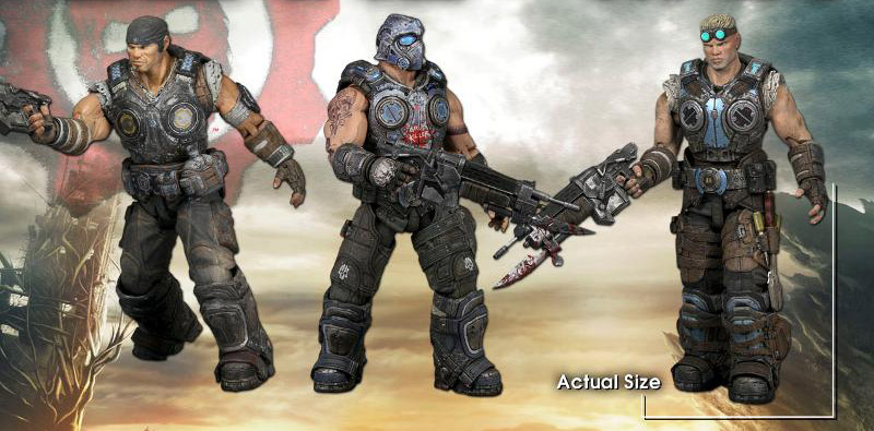 NECAOnline.com | Gears of War - 3 3/4" Scale Action Figure - Series 1 Assortment ***DISCONTINUED***