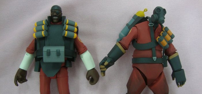 NECAOnline.com | Behind the Scenes First Look - Limited Edition Team Fortress 2 Action Figures!