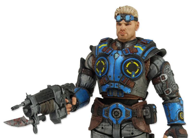 NECAOnline.com | Gears of War Judgment - 7" Action Figure - Baird (Case 6) ***DISCONTINUED***