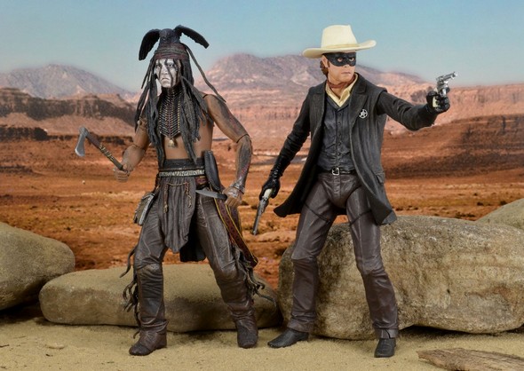 NECAOnline.com | DISCONTINUED - The Lone Ranger - 7" Action Figure - Series 1 Assortment (Case of 8)