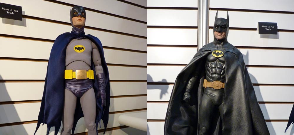 NECAOnline.com | NY TOY FAIR: Michael Keaton & Adam West Batman 1/4 Scale Figures Revealed!