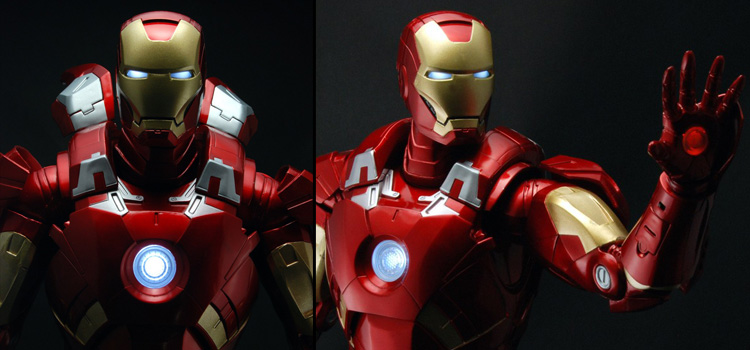 NECAOnline.com | Exclusive Debut -- 18" Iron Man Action Figure