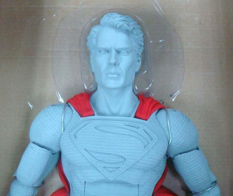 NECAOnline.com | **UPDATED!** BTS: 1/4 Scale Man of Steel Superman Action Figure Revealed