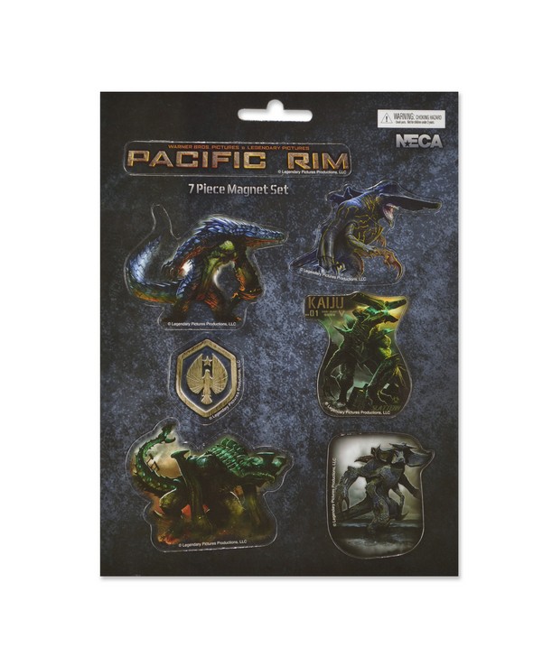 NECAOnline.com | DISCONTINUED - Pacific Rim - Kaiju 7-Pc. Magnet Set