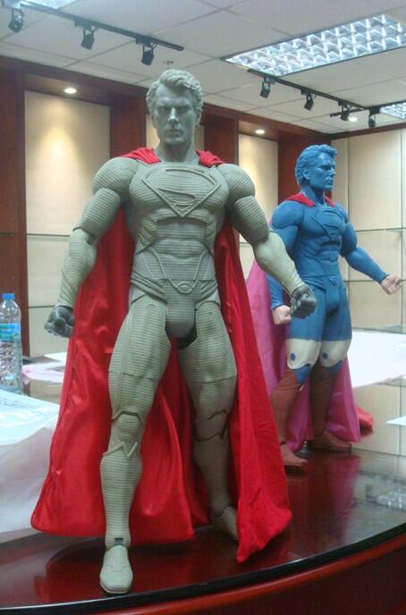 UPDATED!** BTS: 1/4 Scale Man of Steel Superman Action Figure Revealed – 