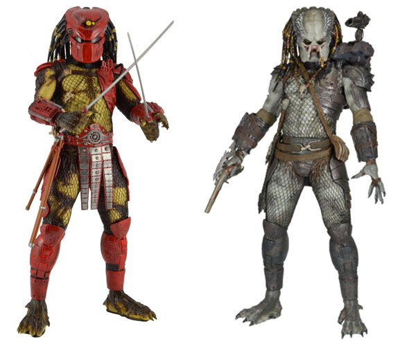 Predators - 1/4 Scale Big Red & Elder Action Figures by NECA 