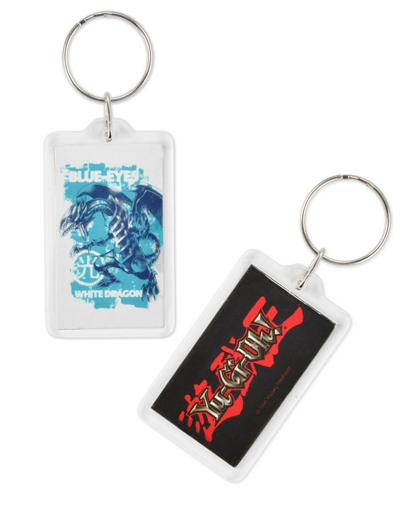 NECAOnline.com | DISCONTINUED - Yu-Gi-Oh! - Blue-Eyes White Dragon Lucite Keychain