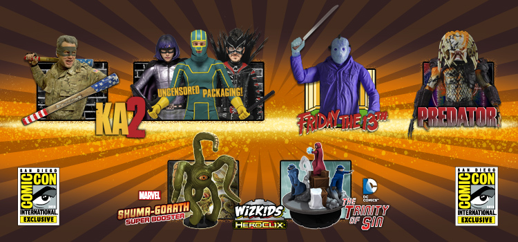 NECAOnline.com | Announcing San Diego Comic-Con International 2013 Exclusives Line Up & Availability