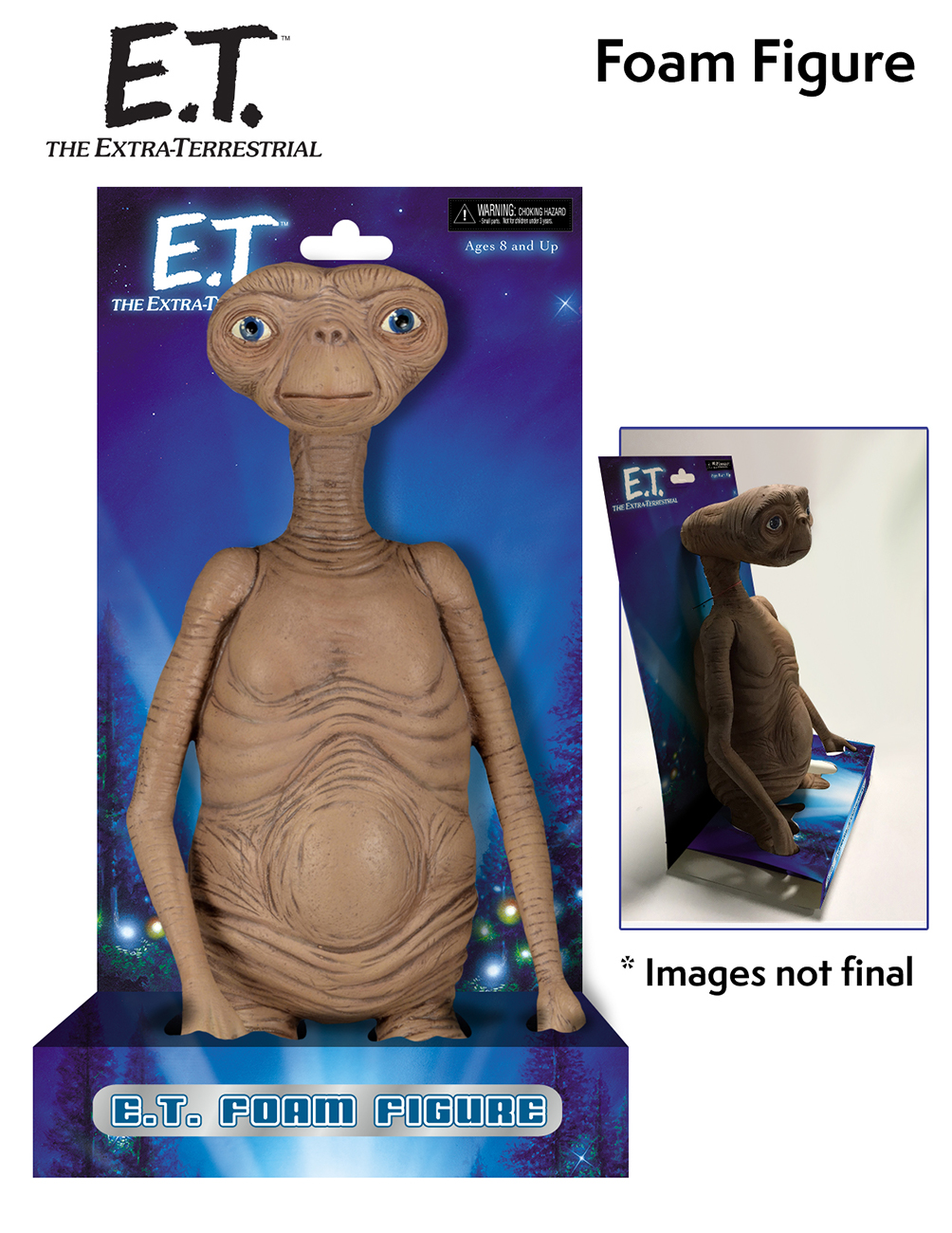 E.T. – Prop Replica – 12” Foam Figure – NECAOnline.com
