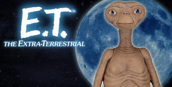 NECAOnline.com | Shipping This Week: E.T. the Extra Terrestrial 12" Foam Replica Figure