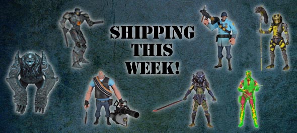 NECAOnline.com | Shipping: Predators Series 11, a new Pacific Rim Action Figure 2-Pack, and TF2 BLU Soldier and Heavy!
