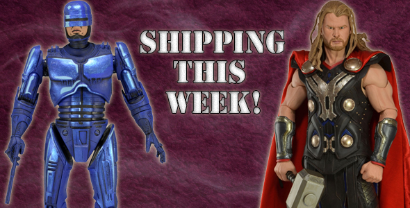 NECAOnline.com | Shipping this Week: 1/4 Scale Dark World Thor and Classic Video Game RoboCop Action Figures