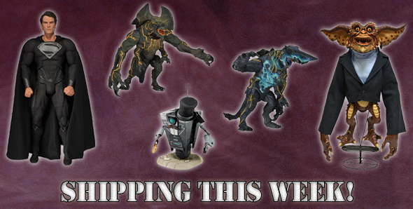 NECAOnline.com | Shipping This Week: Figures from Pacific Rim, Man of Steel, Gremlins and Borderlands!