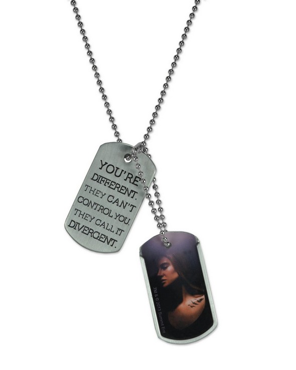 NECAOnline.com | Divergent - "Tris and Quote" Metal Dog Tags  ***DISCONTINUED***