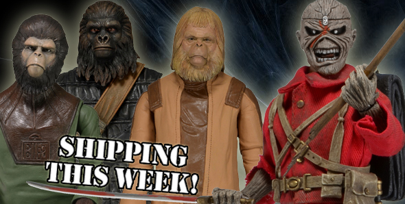 NECAOnline.com | Shipping: Classic Planet of the Apes and Iron Maiden Action Figures!