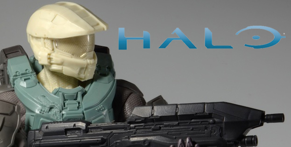 NECAOnline.com | Behind the Scenes: Halo Master Chief 18" Action Figure Update!