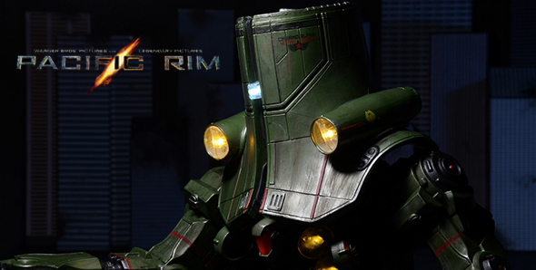 NECAOnline.com | Closer Look: Pacific Rim 18" Cherno Alpha Action Figure with LED Lights