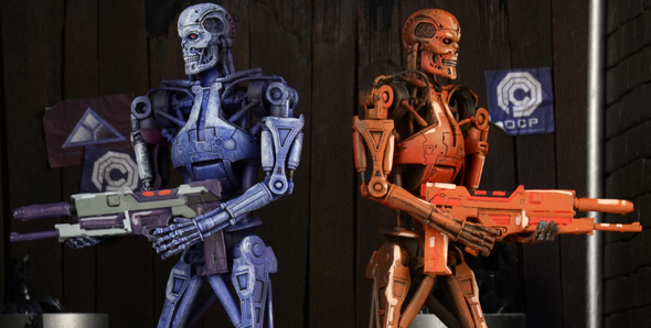 NECAOnline.com | Toys R Us Exclusive Robocop vs Terminator Endoskeleton 2-Pack!