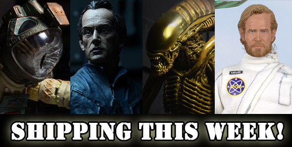 NECAOnline.com | Shipping: Aliens Series 3 and Classic Planet of the Apes George Taylor Clothed Action Figures!