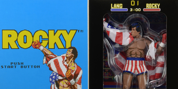 NECAOnline.com | Closer Look: Rocky Classic Video Game Appearance 7" Action Figure